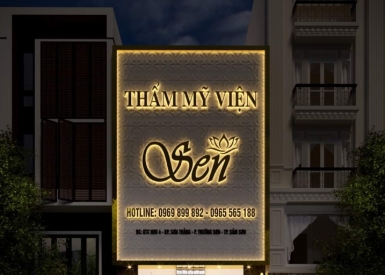 Những tiêu chí để làm bảng hiệu viện thẩm mỹ thu hút khách